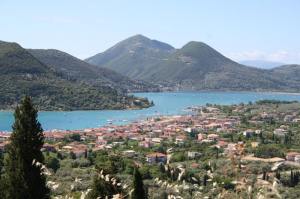 View of Nidri Town in the Ionian